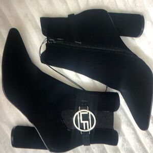 London Fog Heeled Booties